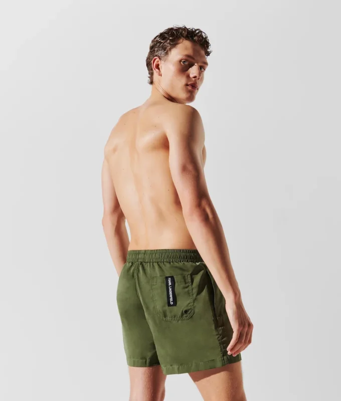METALLIC LOGO KORTE BOARDSHORTS