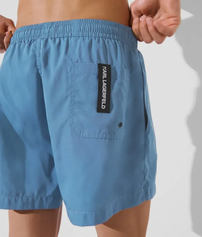 METALLIC LOGO KORTE BOARDSHORTS