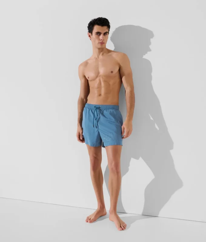 METALLIC LOGO KORTE BOARDSHORTS
