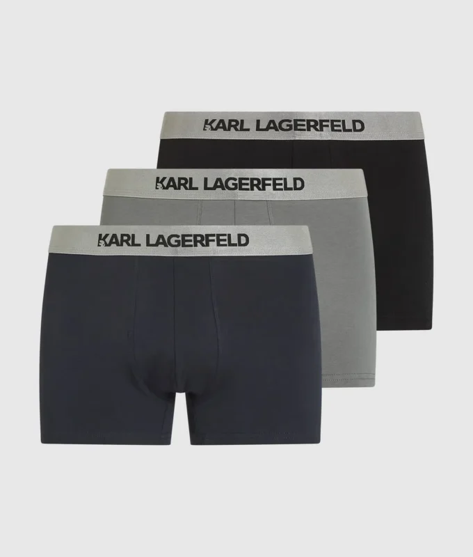 METALLIC LOGO TRUNKS – 3-PACK