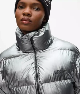 Metallic pufferjas