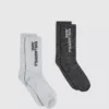 METALLIC SOKKEN – 2-PACK