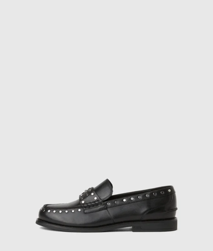 Mia loafers met studs