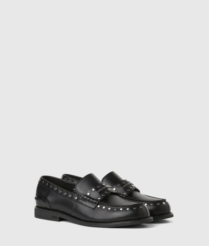 Mia loafers met studs