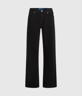 Mid-rise relaxte jeans