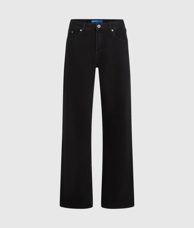 Mid-rise relaxte jeans