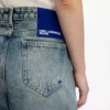 Mid-rise relaxte jeans