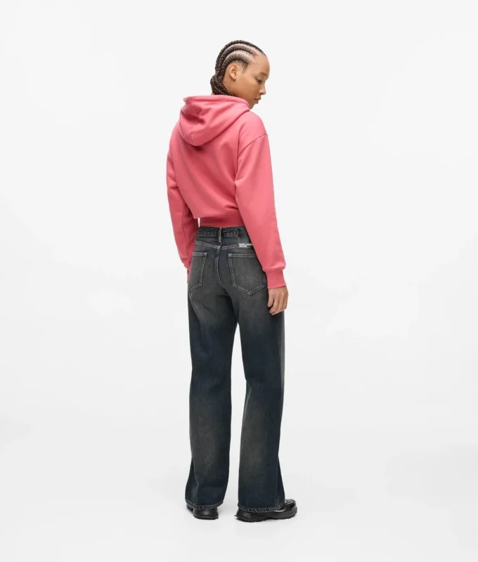 Mid-rise relaxte jeans