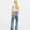 Mid-rise relaxte jeans
