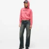 Mid-rise relaxte jeans