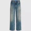 Mid-rise relaxte jeans