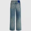 Mid-rise relaxte jeans