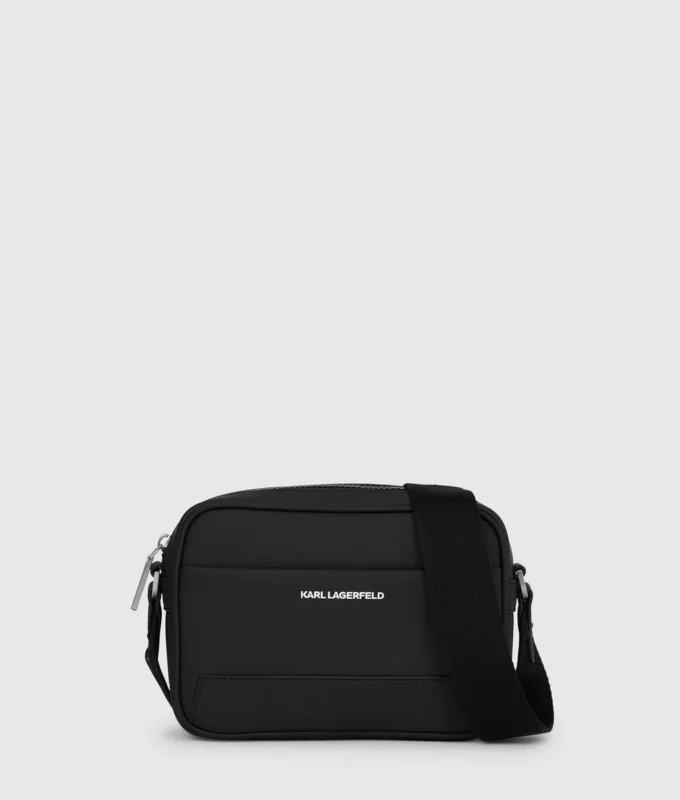 Minimalistische cameratas met logo