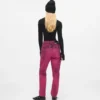 Mom jeans met spuitverf