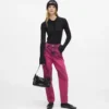 Mom jeans met spuitverf