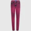 Mom jeans met spuitverf