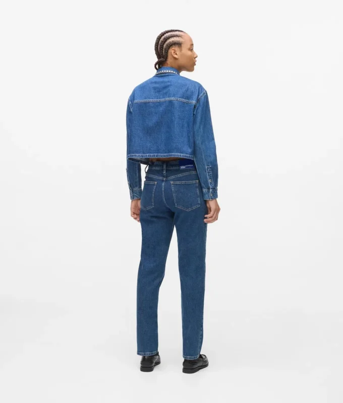 Mom jeans met studs