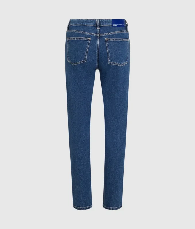 Mom jeans met studs