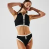 MONOCHROME BIKINI TANKTOP