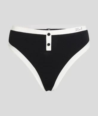 MONOCHROME BIKINIBROEKJE MET HOGE TAILLE