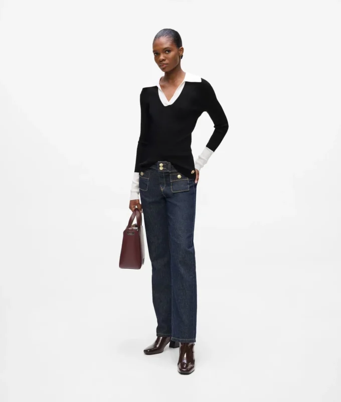 Monochroom poloshirt