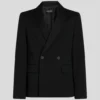 MONOGRAM BLAZER MET DUBBELE KRAAG