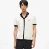 Monogram gebreid poloshirt