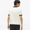 Monogram gebreid poloshirt