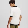 MONOGRAM GEBREID POLOSHIRT