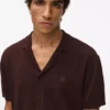 Monogram gebreid poloshirt
