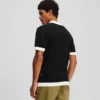MONOGRAM GEBREID POLOSHIRT