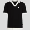 MONOGRAM GEBREID POLOSHIRT