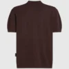 Monogram gebreid poloshirt