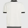 Monogram gebreid poloshirt