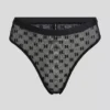 MONOGRAM MESH MID-RISE SLIP