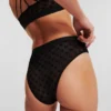 MONOGRAM MESH MID-RISE SLIP