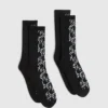 Monogram sokken – 2-pack