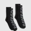 Monogram sokken – 2-pack
