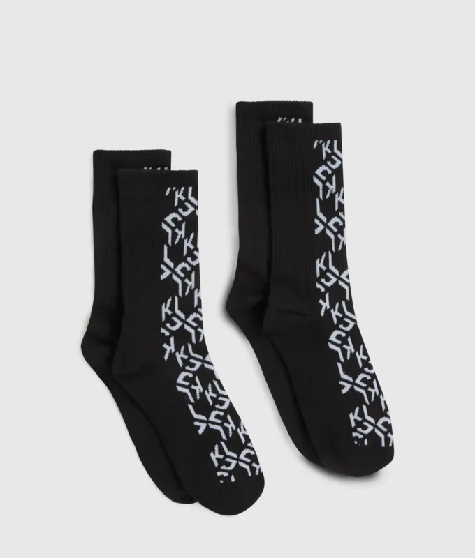 Monogram sokken – 2-pack