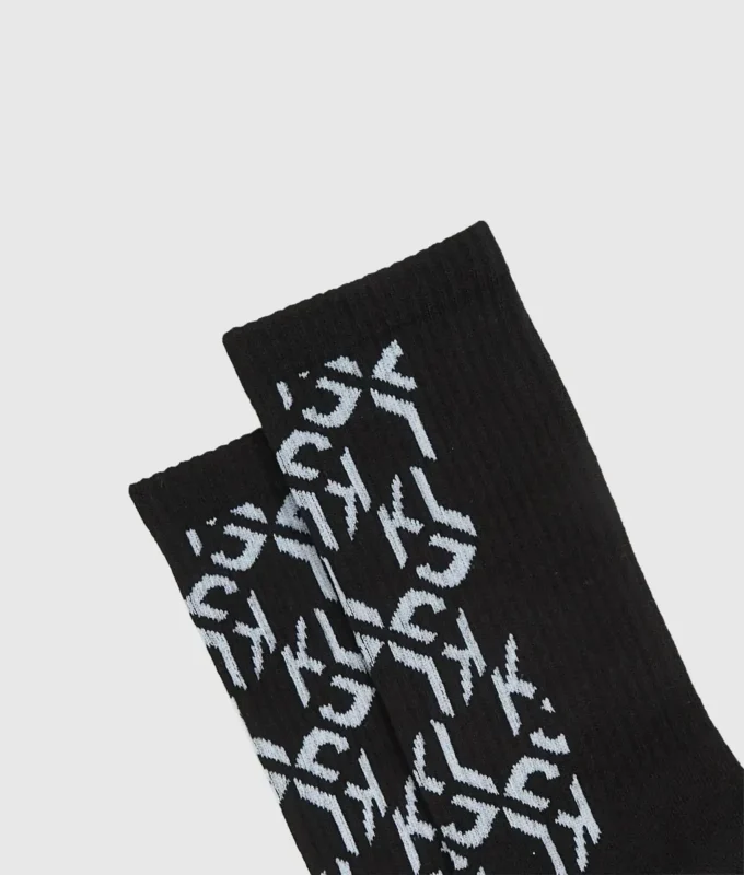 Monogram sokken – 2-pack