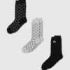 Monogram sokken – 3-pack