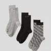 MONOGRAM SOKKEN – 3-PACK