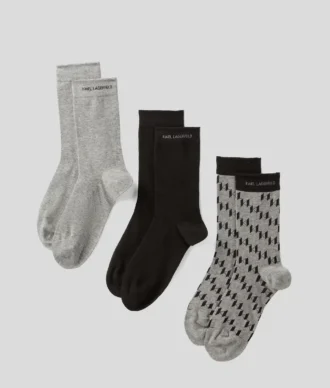 MONOGRAM SOKKEN – 3-PACK