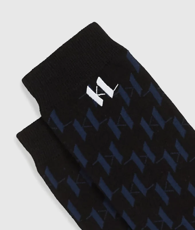 Monogram sokken – 3-pack