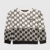 Monogram-sweatshirt voor jongens