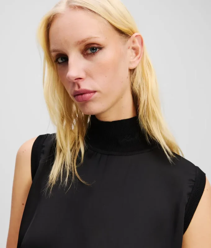 MOUWLOZE SATIJNEN TOP