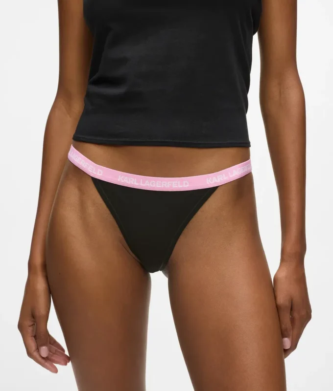 Multicolor Brazilian slip met tailleband – 3-pack