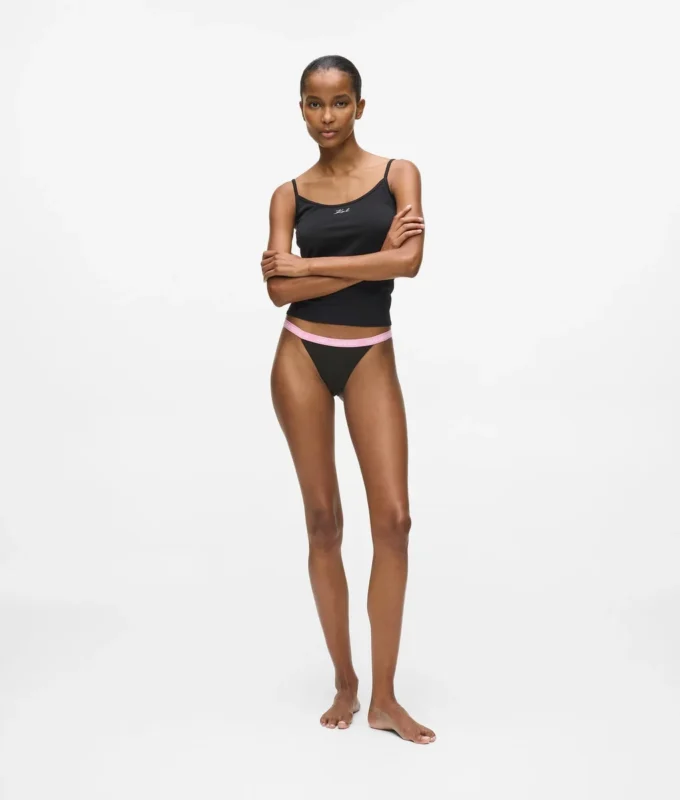 Multicolor Brazilian slip met tailleband – 3-pack