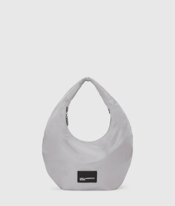 Nylon metallic schoudertas