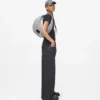 Nylon metallic schoudertas